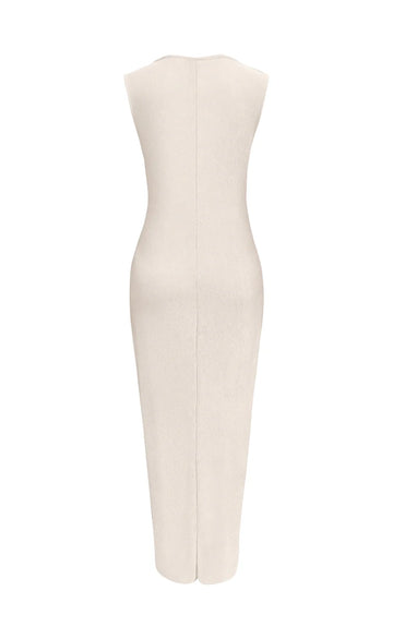 Vestido OBA marfil